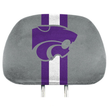 Kansas State University 2 Piece Full Color Headrest Cover Set