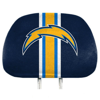 Nfl - Los Angeles Chargers 2 Piece Full Color Headrest Cover Set, 62026