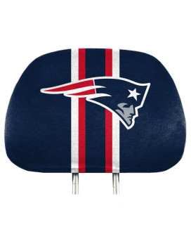 Fanmats Unisex Adult Printed Headrest Cover, New England Patriots, 12 Us