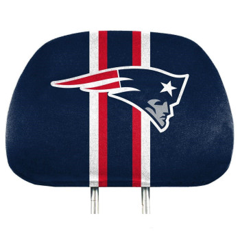 Fanmats Unisex Adult Printed Headrest Cover, New England Patriots, 12 Us