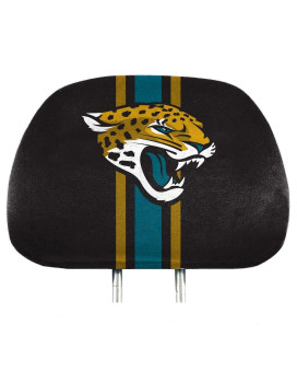 Fanmats Nfl - Jacksonville Jaguars 2 Piece Full Color Headrest Cover Set, 12 (62015)