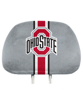 Fanmats Unisex Adult Printed Headrest Cover, Ohio State University, 12 Us