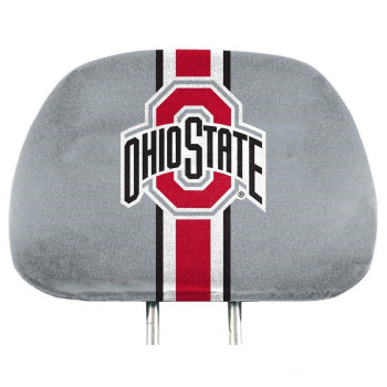 Fanmats Unisex Adult Printed Headrest Cover, Ohio State University, 12 Us