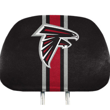 Fanmats Nfl Atlanta Falcons Full-Print Head Rest Covers, 2-Pack (62003), One Size