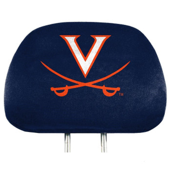 University Of Virginia 2 Piece Full Color Headrest Cover Set