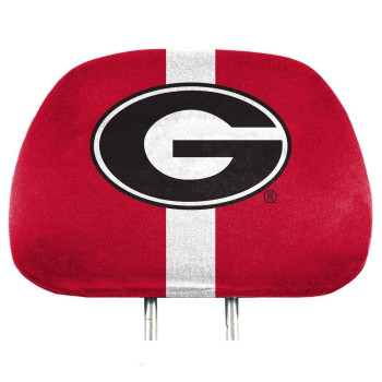 University Of Georgia 2 Piece Full Color Headrest Cover Set