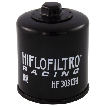 Hiflofiltro Hf303Rc-3 Black Rc High Performance Premium Oil Filter, 3-Pack