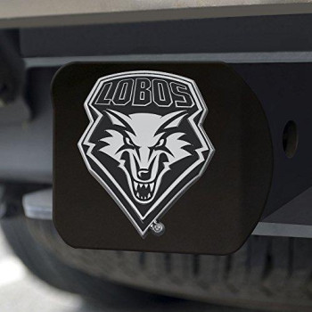 Fanmats Ncaa New Mexico Lobos University Of New Mexicohitch Cover - Black, Team Color, One Size