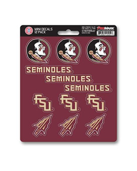 Fanmats Florida State University 12 Count Mini Decal Pack