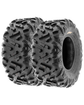 Set Of 2 Sunf Powerii 26X11-12 Atv Utv Off-Road Tires, All-Terrain, 6 Pr, Tubeless A051