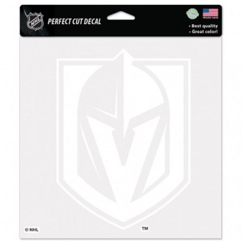 Wincraft Nhl Vegas Golden Knights Decal4X4 Perfect Cut White Decal Team Colors One Size