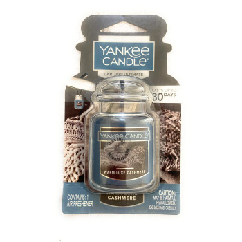 Yankee Candle Warm Luxe Cashmere Car Jar Ultimate, Fresh Scent