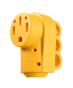 Mictuning 125 250V 50Amp Heavy Duty Rv Female Replacement Receptacle Plug With Ergonomic Handle