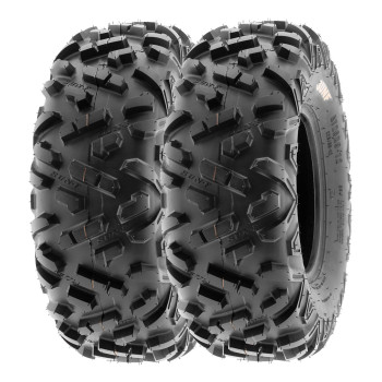 Sunf 23X7-10 Atv Utv 23X7X10 All Terrain Tires 6 Pr A051 Power Ii - Pair Of 2