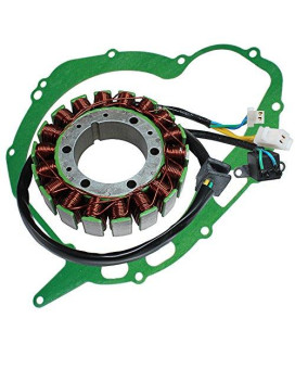 Caltric Stator And Gasket Compatible With Suzuki Dl1000 Dl 1000 V-Strom 1000 2002-2009 2012