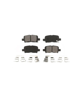 Rear Semi-Metallic Disc Brake Pads Sim-865 For Honda Pilot Odyssey Acura Mdx