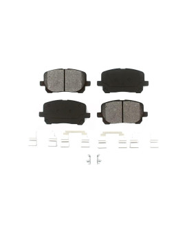 Front Semi-Metallic Disc Brake Pads Sim-923 For 2003-2008 Toyota Corolla Matrix Pontiac Vibe