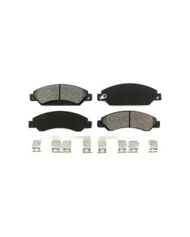 Front Semi-Metallic Disc Brake Pads Sim-1092 For 2007-2007 Chevrolet Tahoe Gmc Suburban 1500 Yukon Cadillac Avalanche Xl Escalade Esv Ext