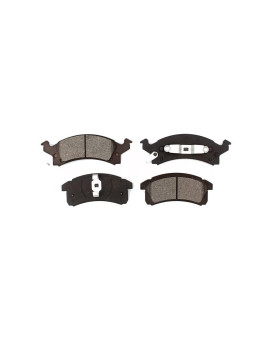 Sim Semi-Metallic Brake Pad Set, Sim-506, Front