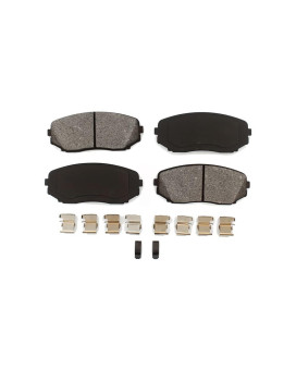 Front Semi-Metallic Disc Brake Pads Sim-1258 For Ford Edge Mazda Cx-9 Lincoln Mkx Cx-7 Cx-5