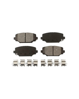 Rear Semi-Metallic Disc Brake Pads Sim-1596 For Dodge Grand Caravan Journey Chrysler Town & Country Ram Cv Volkswagen Routan