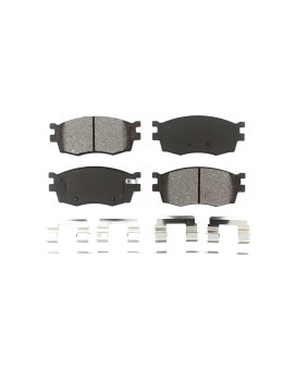 Front Semi-Metallic Disc Brake Pads Sim-1156 For 2006-2011 Hyundai Accent Kia Rio Rio5