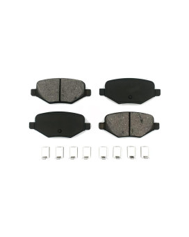 Rear Semi-Metallic Disc Brake Pads Sim-1377 For Ford Explorer Edge Taurus Flex Lincoln Police Interceptor Utility Mkx Mks Mkt