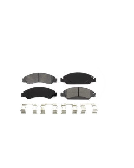 Front Semi-Metallic Disc Brake Pads Sim-1363 For Chevrolet Silverado 1500 Gmc Sierra Tahoe Cadillac Yukon Suburban Escalade Xl Classic Xts Avalanche Esv Express Ld Ext Savana Limited Cheyenne