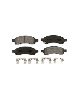 Front Semi-Metallic Disc Brake Pads Sim-1169 For Chevrolet Trailblazer Gmc Envoy Colorado Canyon Ext Xl Buick Rainier Saab 9-7X Isuzu Ascender Ssr