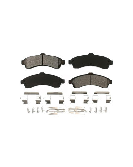 Front Semi-Metallic Disc Brake Pads Sim-882 For Chevrolet Trailblazer Gmc Envoy Ext Xl Buick Rainier Oldsmobile Bravada Xuv Ssr Isuzu Ascender Saab 9-7X