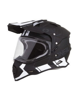 Oneal 0817-C15 Unisex-Adult Off Road Sierra Ii Helmet (Comb) (Blackwhite, X-Large)