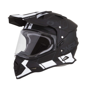 Oneal 0817-C15 Unisex-Adult Off Road Sierra Ii Helmet (Comb) (Blackwhite, X-Large)