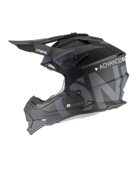 Oneal 2Series Adult Helmet, Slick (Blackgray, Sm)