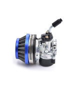 Racing Carburetor 2 Stroke 49Cc 66Cc 70Cc 80Cc With Air Filter For 2 Stroke Engine Motorized Bicycle Blue