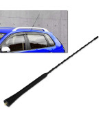 Runmade 16 Roof Mast Whip Car Auto Radio Aerial Antenna Compatible With Vw 1996-2004 Jetta Golf Mk4, Compatible With Bmw 1993-2006 3 Series, Compatible With Toyota 2003-2010 Corolla
