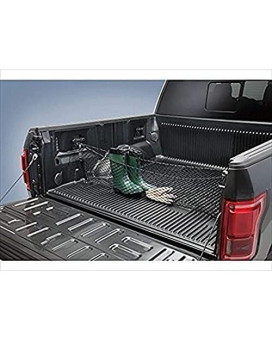 Envelope Style Trunk Mesh Cargo Net - Ford F150 2015 - 2021 Car Accessories - Premium Trunk Organizers And Storage - Cargo Bed For Pickup Truck - Best Carrier Organizer For Ford F-150