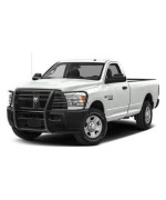 Black Modular Grille Guard Compatible With 10-18 Dodge Ram 25003500
