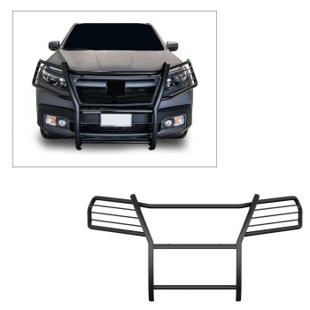 Black Horse 17H01Ma Black Grille Guard Compatible With 2017 2020 Honda Ridgeline