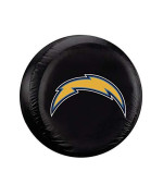 Nfl Los Angeles Chargers Unisex Tire Coverlos Angeles Chargers Tire Cover Black Large Size