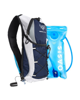 Water Buffalo Hydration Backpack - Lightweight Hydration Pack With 2L Water Bladder - Water Backpack For Hiking, Running, Biking, And Raves - Road Runner 12L Hydropack Backpack