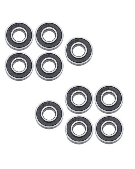 Rannb 6001RS Ball Bearing Double Sealed Bearing 28mm/1.1" Outer Dia - 10pcs