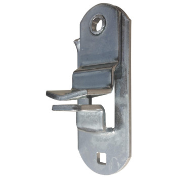 JQuad Trailer Door & Ramp Locking Hasp -4" Mounting- Cam Lock Latch Keeper -Zinc-