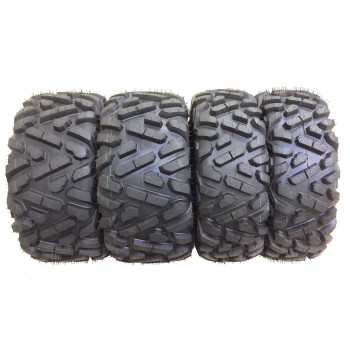 Set Of 4 Wanda Atv Utv Tires 27X9-12 Front & 27X11-12 Rear 6Pr Big Horn Style A