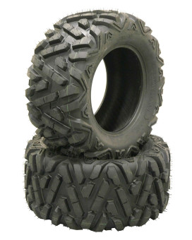 Set Of 2 Wanda Atv Utv Tires 27X11-12 27X11X12 6Pr Big Horn Style A