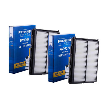 Pg Engine Air Filter Pa99071 Fits 2017-18 Hyundai Santa Fe Sport, 2019-20 Santa Fe, 2020-22 Palisade, 2015-21 Kia Sedona, 2020-22 Telluride (Pack Of 2)