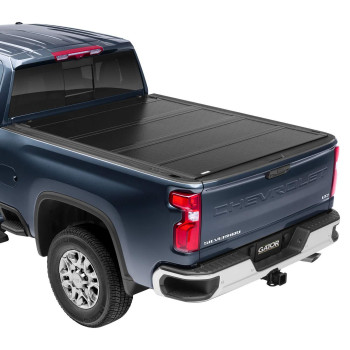 Gator Fx Hard Quad-Fold Truck Bed Tonneau Cover 8828223 Fits 2019 - 2023 Dodge Ram 1500 Wo Rambox, Does Not Fit W Multi-Function (Split) Tailgate 6 4 Bed (763)