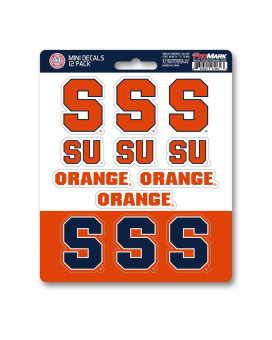 Fanmats Syracuse University 12 Count Mini Decal Pack 5