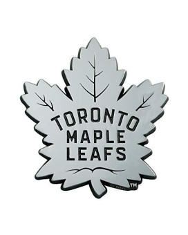 Fanmats Nhl Toronto Maple Leafs Chrome Emblemchrome Emblem, Team Colors, One Sized (16988)