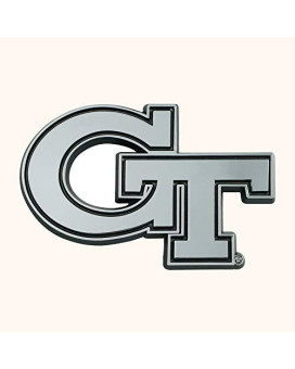 Ncaa Georgia Tech Chrome Emblemchrome Emblem, Team Colors, One Sized