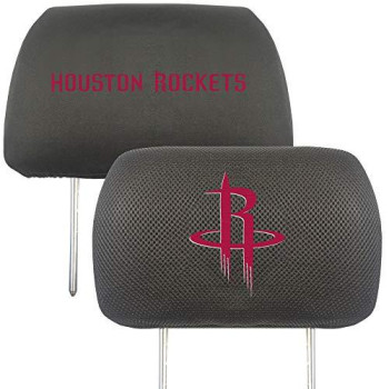 Fanmats Nba Houston Rockets Auto Headrest Covers, Team Colors, One Size (25015)